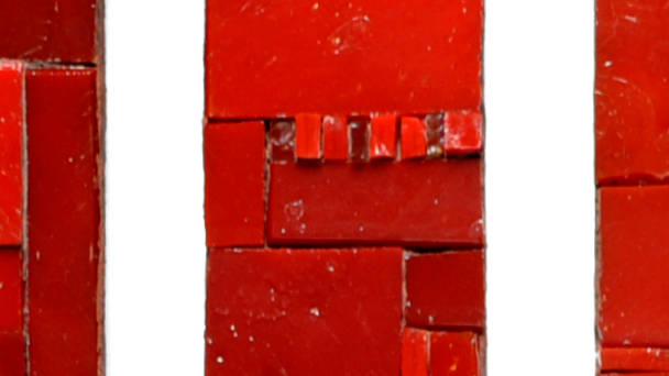 Mosaïque Vibrato rouge